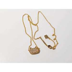 Kendra Scott Elisa Cat Pendant Gold Necklace